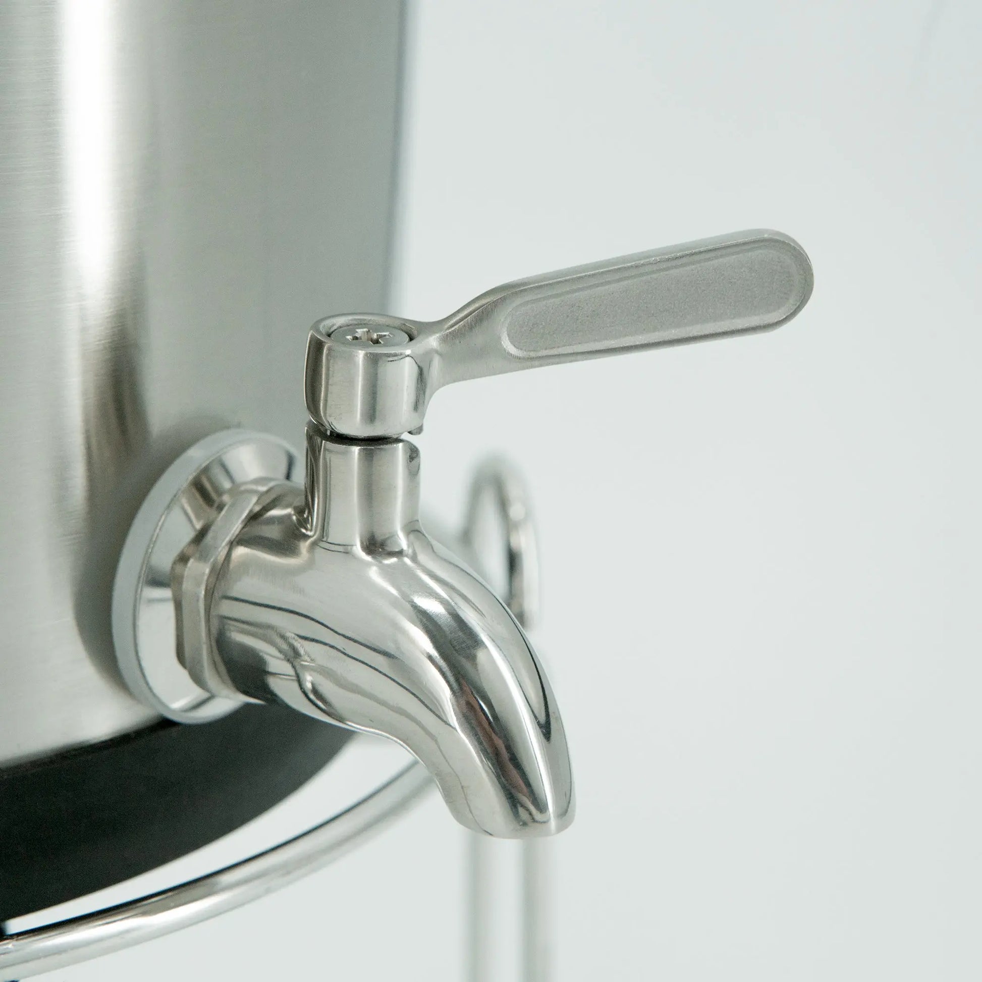 Stainless Steel Gravity Countertop Water Filtration System - 2 Sizes 2.4 and 3.3 Gallon using Nano Technology - Water Pure Technologies, Inc.