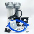 2 Stage Under Counter Water Filtration System with MicroBan - Water Pure Technologies, Inc.