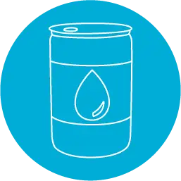 Image icon of 55 gallon water storage tank