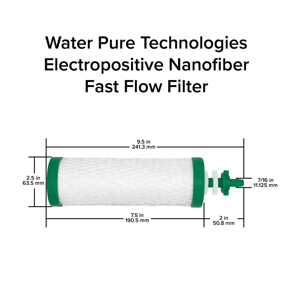 Gravity Flow - Bucket Filter System Assembly Mobile and Emergency Water Filtration System - Water Pure Technologies, Inc.