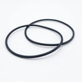 Black o-ring replacements for 2 1/2 inch water filtration systems set of two