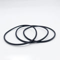 Black o-ring replacements for 2 1/2 inch water filtration systems set of three