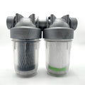 Front View of 2 Stage Under Counter Compact Water Filtration System