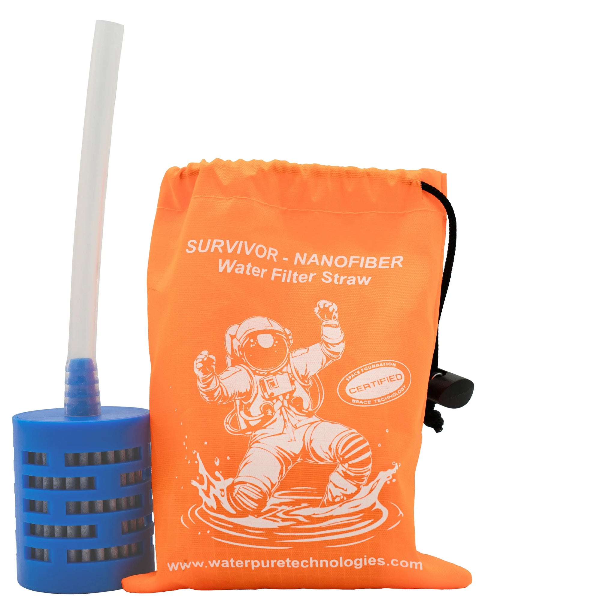 Nanofiber Fast Flow Straw and Filter Water Pure Technologies, Inc.