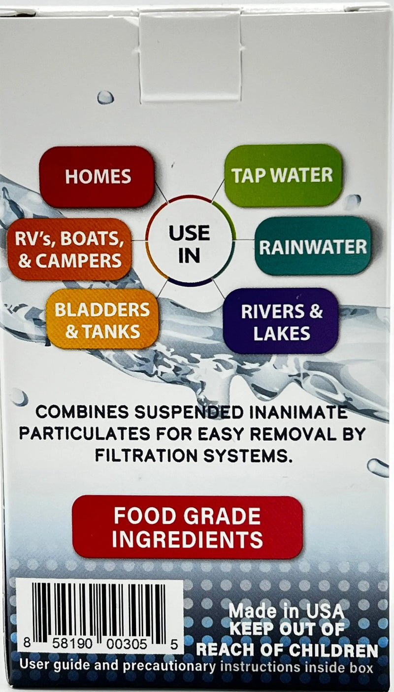 H20 ResQ - 2 Part Water Storage Treatment Kit