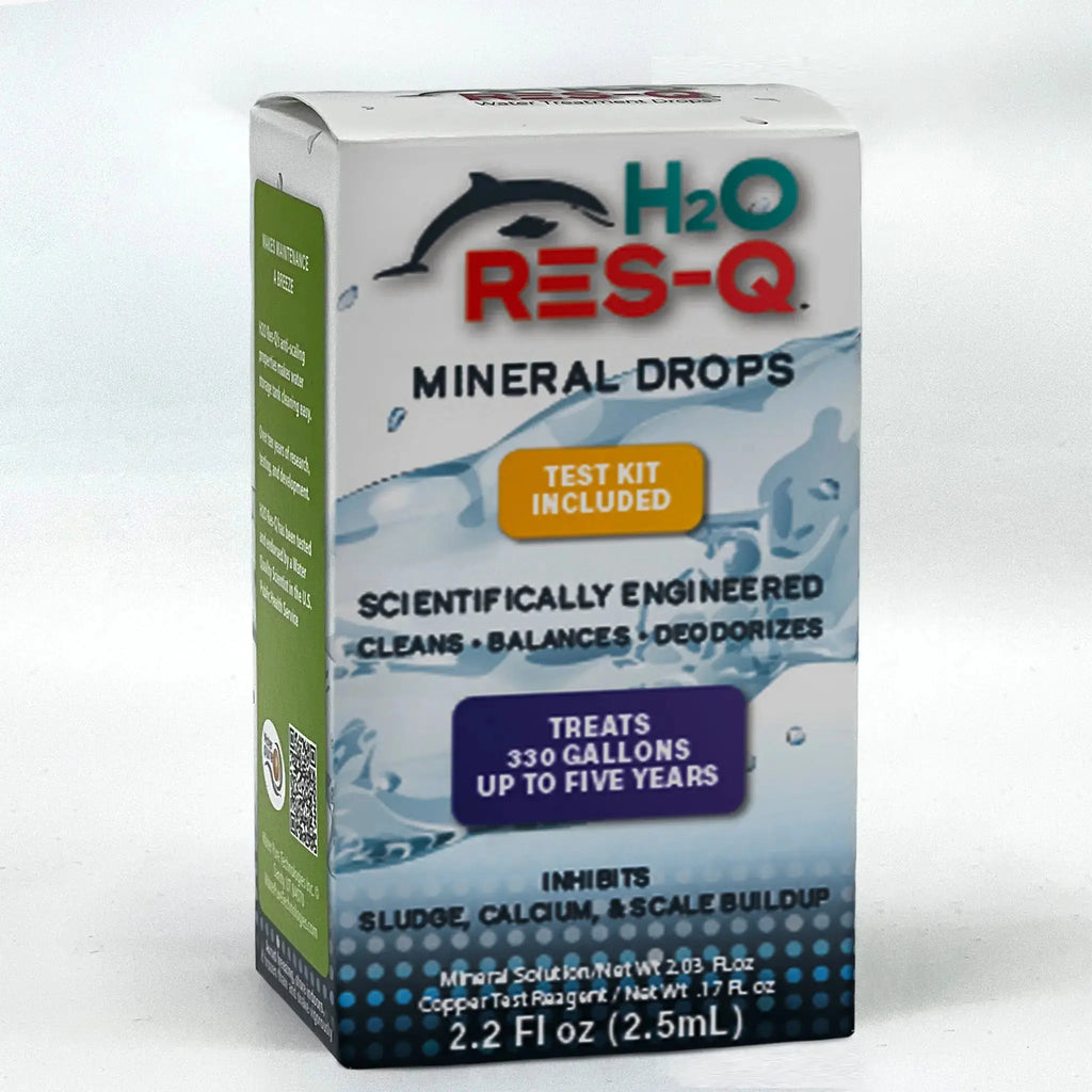 H2O Res-Q Mineral Drops water conditioning liquid
