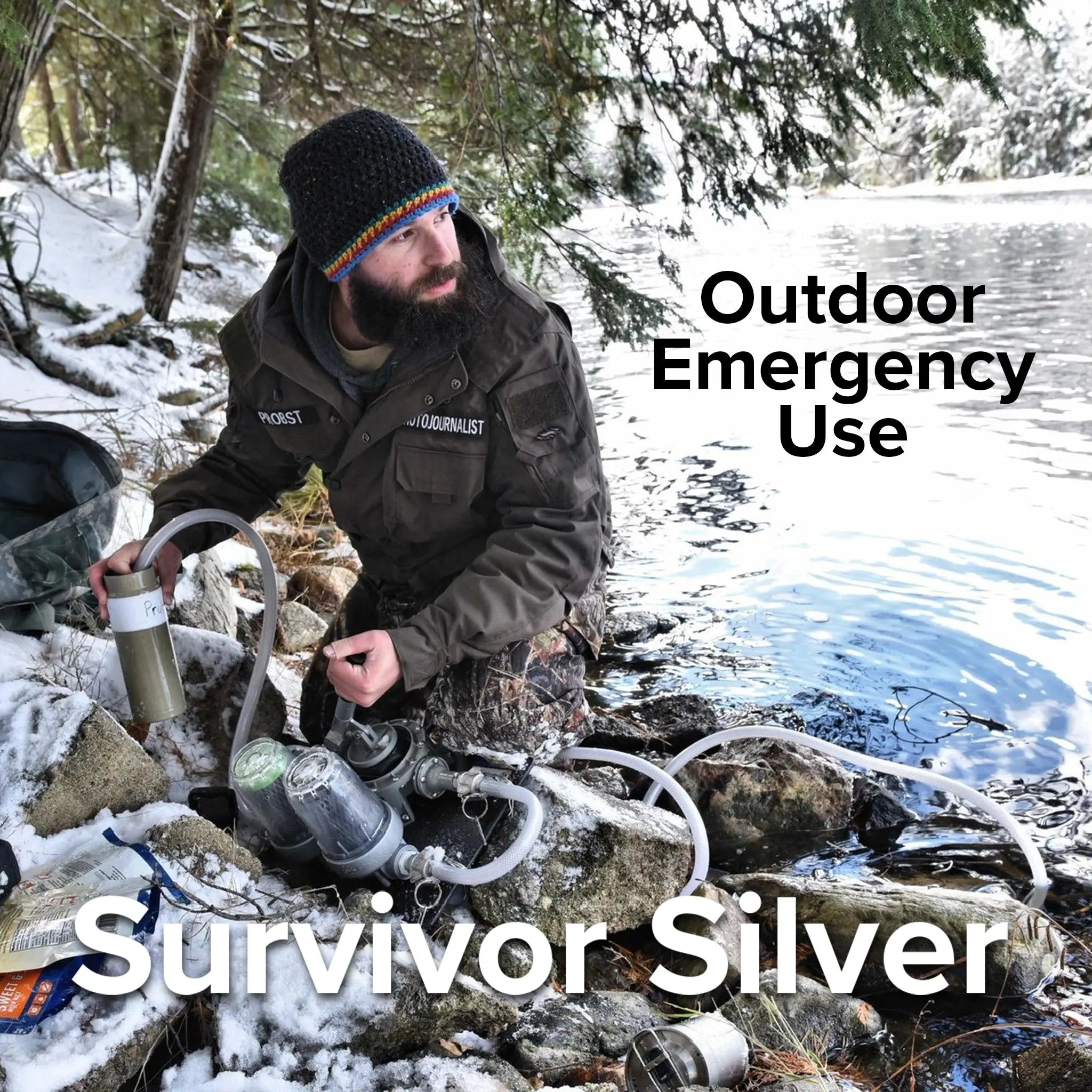 Survivor Hand Operated Water Filtration System - Water Pure Technologies, Inc.