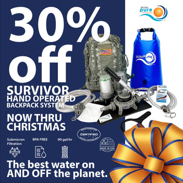 Survivor Hand Operated Water Filtration System Water Pure Technologies, Inc.