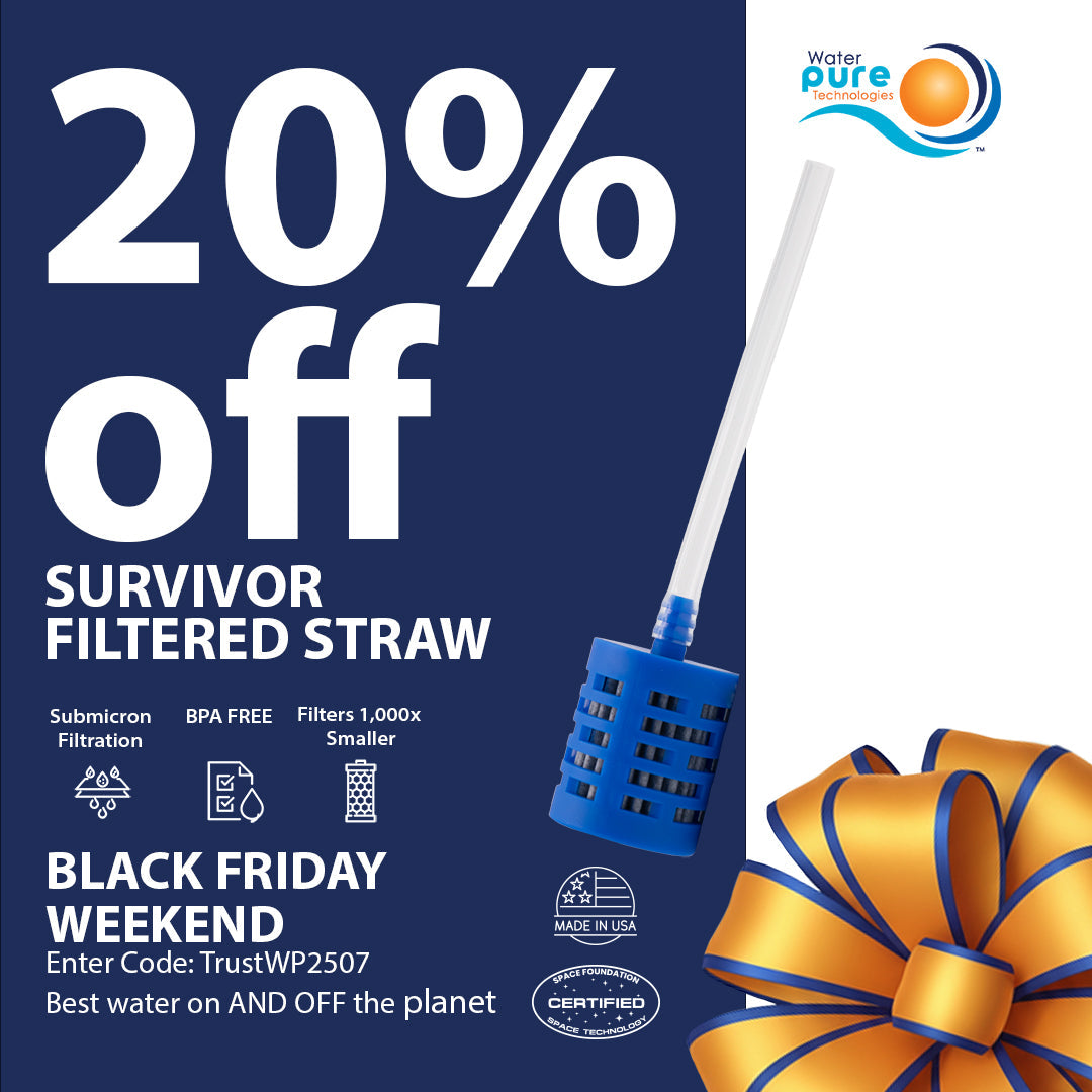 Nanofiber Fast Flow Straw and Filter Water Pure Technologies, Inc.