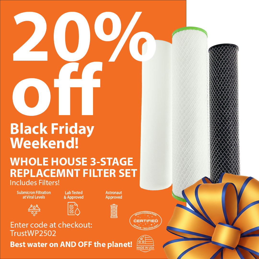 Replacement Filter Set for Whole House 3 Stage Water Filtration Systems Water Pure Technologies, Inc.