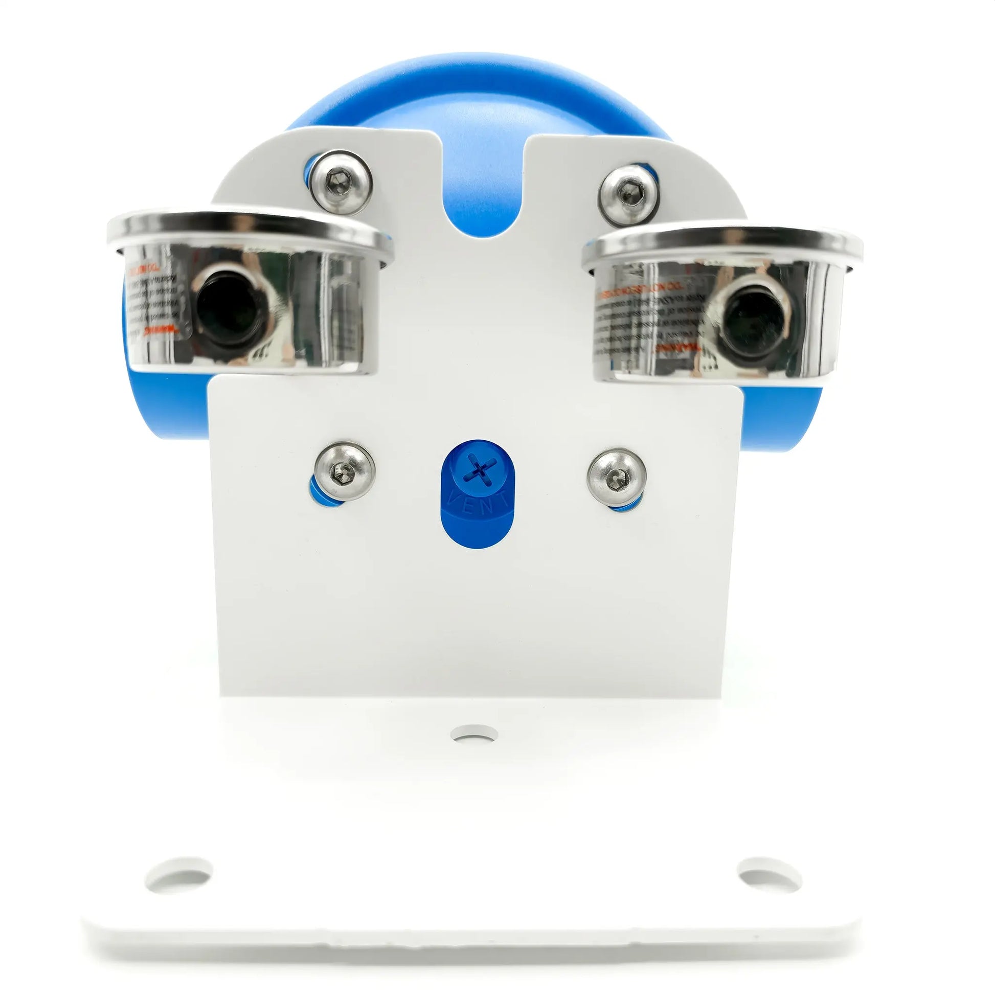 Top View of Mounting Plate for  Whole House Single Stage Sediment and Sale Water Filtration System